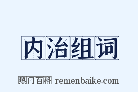 内治组词是什么意思的图片